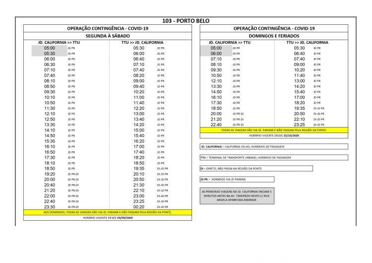 Transporte Coletivo retoma mais três linhas paralisadas antes da pandemia