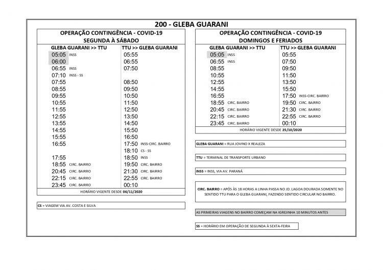 Transporte Coletivo retoma mais três linhas paralisadas antes da pandemia