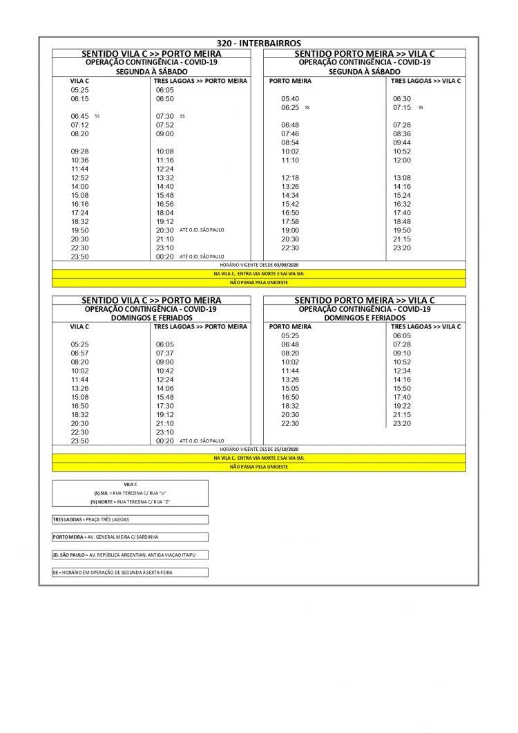 Transporte Coletivo retoma mais três linhas paralisadas antes da pandemia