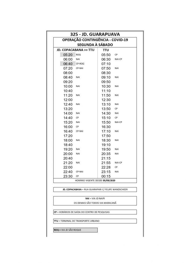 Transporte Coletivo retoma mais três linhas paralisadas antes da pandemia