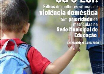 Em Foz, filhos de mulheres vítimas de violência doméstica terão prioridade em matrículas na rede municipal de ensino