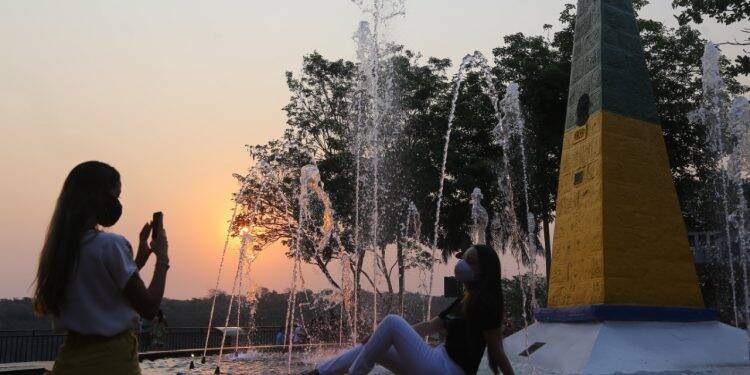 Mais de 5 mil pessoas visitaram o Marco das 3 Fronteiras no feriadão