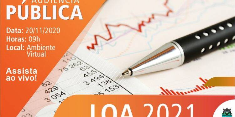 Câmara realiza audiência pública do orçamento para 2021