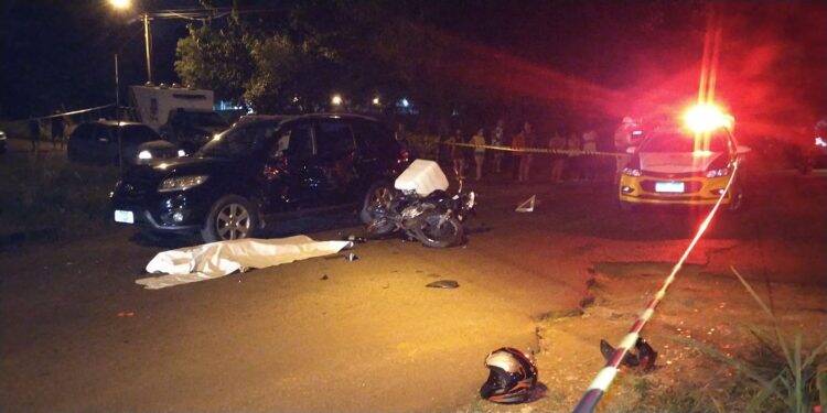 Entregador morre em acidente de trânsito no Parque Pilar Campestre