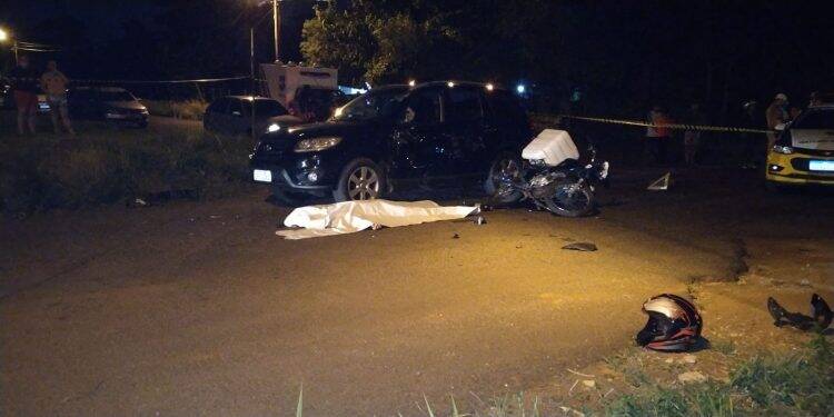 Entregador morre em acidente de trânsito no Parque Pilar Campestre