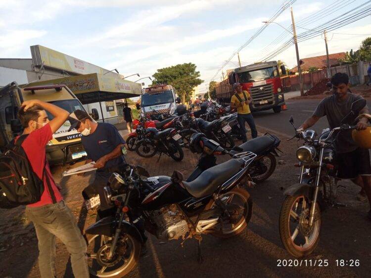 Operação Cavalo de Aço, do Foztrans, apreende 26 motos irregulares em Foz