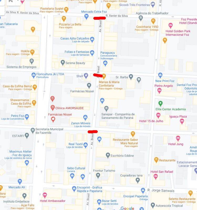 Avenida Brasil deve ter bloqueios para apresentações natalinas em dezembro