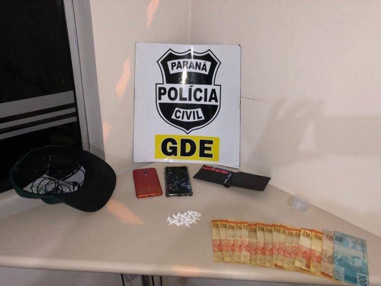 Polícia Civil de Foz prende traficante que fazia delivery em flagrante