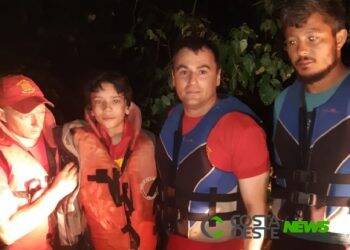 Menino que desapareceu no Lago de Itaipu é encontrado com vida