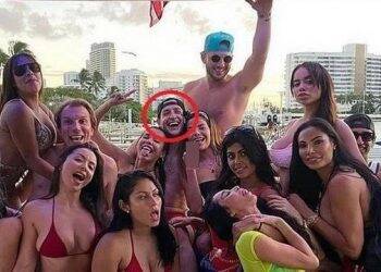 ‘Médico mais sexy do mundo’ diz pra usar máscara, mas é flagrado sem em festa