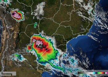 Previsão de pancadas de chuva isoladas em Foz nesta quinta