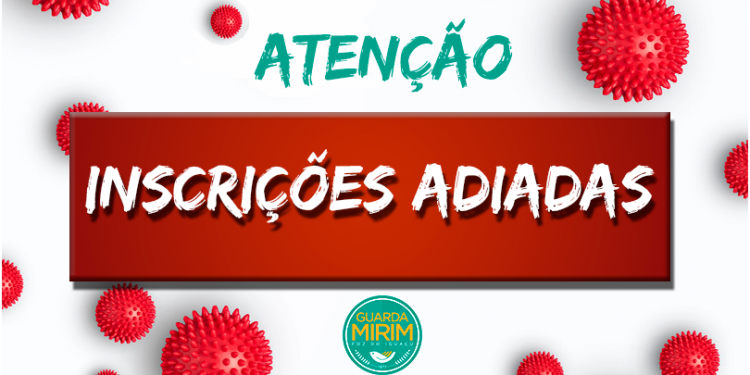 Guarda Mirim adia inscrições para julho de 2021