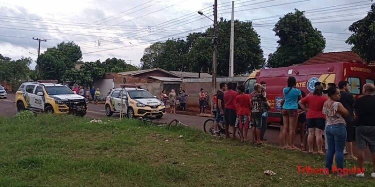 Motociclista morre após colisão contra viatura da Polícia Militar no Cidade Nova