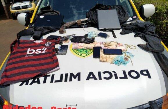 Assalto à residência em Missal tem troca de tiros com a Polícia e assaltante morto