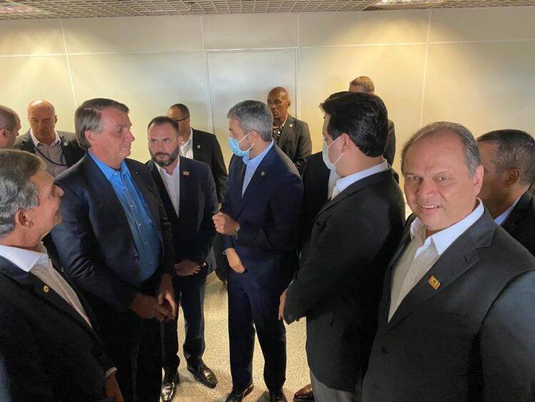 Presidente Bolsonaro chega à Foz do Iguaçu