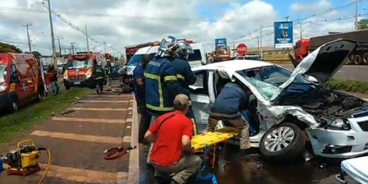 Acidente grave é registrado na BR-277 em Foz