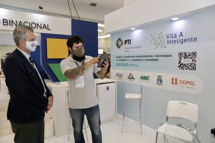 Vila A Inteligente e tecnologias para o setor são carro-chefe do PTI no Festival das Cataratas