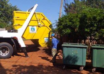 Caçambas disponibilizadas pela prefeitura já recolheram 386 toneladas de resíduos em Foz
