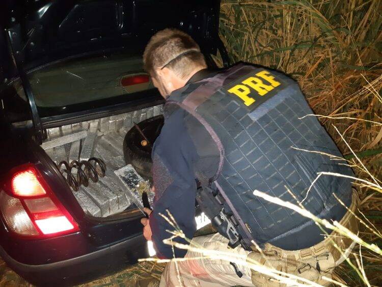 Operação Sinergia: PRF e Polícia Civil apreendem mais de 200 quilos de maconha