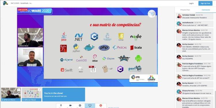 Festival das Cataratas transmite palestra do Maior evento de Software Livre da América Latina