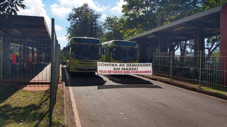 Transporte Coletivo não irá circular ao meio dia e pode não circular a noite