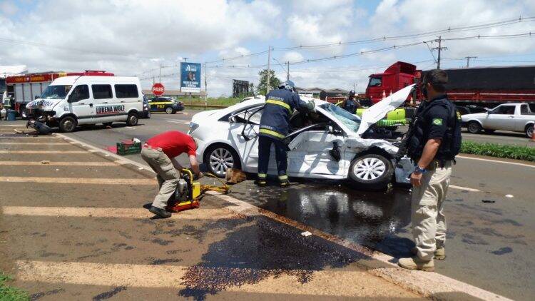 Acidente grave é registrado na BR-277 em Foz