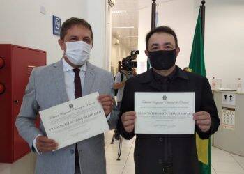 Prefeito reeleito Chico Brasileiro é diplomado pela Justiça Eleitoral