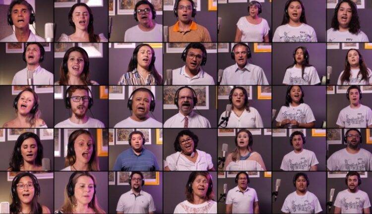 Encerramento de projeção do Natal de Luzes terá mensagem de esperança cantada por “vozes de Itaipu”