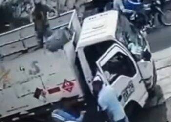 Trabalhador arremessa botijão de gás na cabeça de ladrão e impede assalto