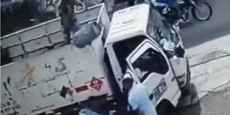 Trabalhador arremessa botijão de gás na cabeça de ladrão e impede assalto