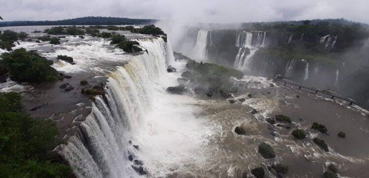 Cataratas do Iguaçu está com vazão normal após o longo período de estiagem