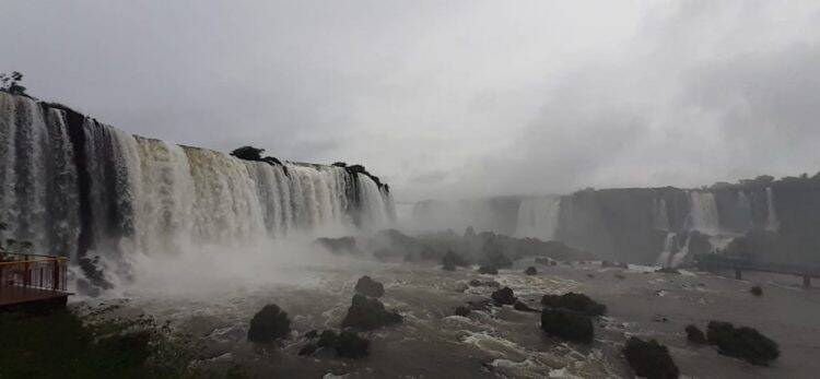 Cataratas do Iguaçu está com vazão normal após o longo período de estiagem