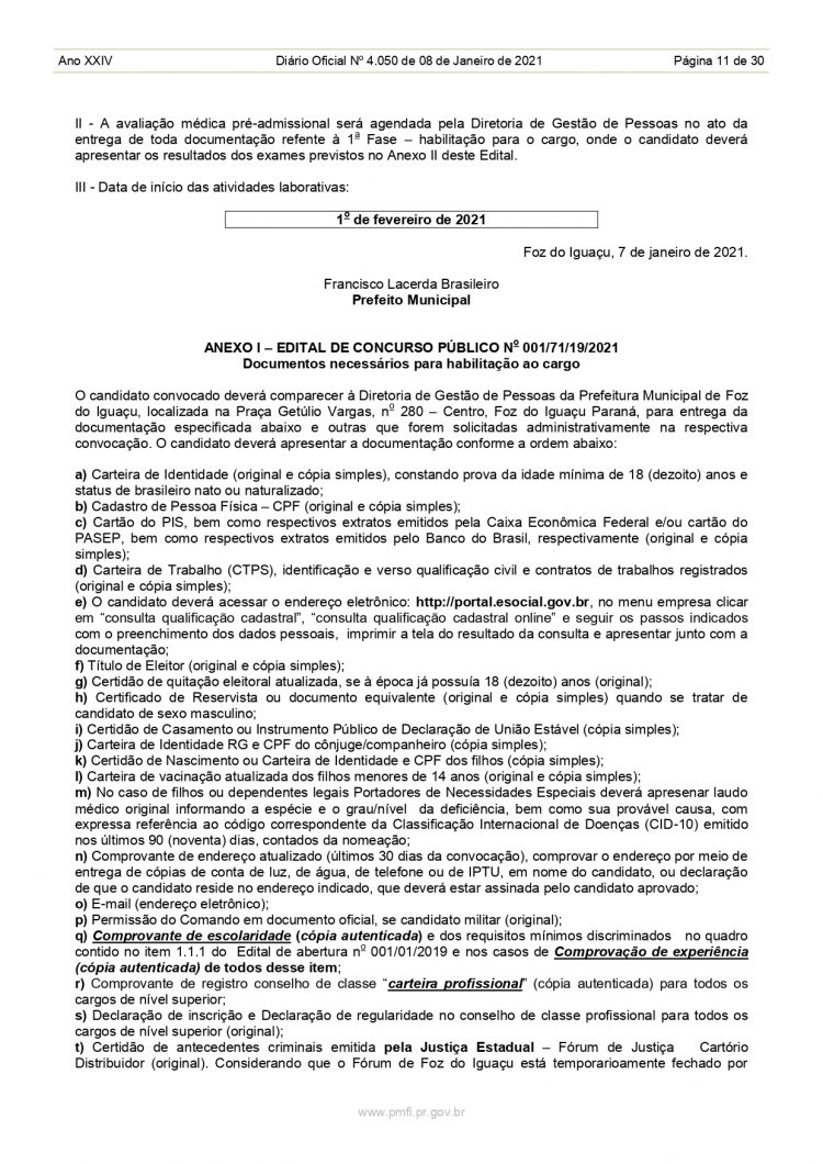 Veja a lista de professores convocados que foram aprovados no último concurso