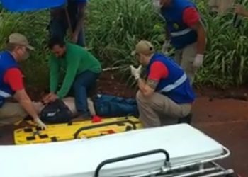 Motociclista fica em estado grave após colisão na Perimetral Leste