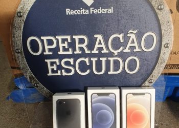 Receita Federal apreende Iphones que seriam enviados pelos Correios em Foz