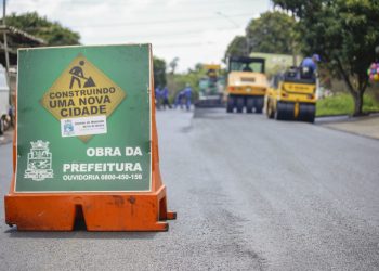 Prefeitura de Foz trabalha para asfaltar 100% da cidade antes do prazo estabelecido