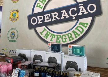 Personal trainer foi preso com Pramil e anabolizantes na Ponte da Amizade