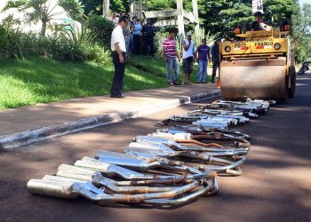 Prefeitura de Cidade do Leste inicia “caça” à motocicletas barulhentas