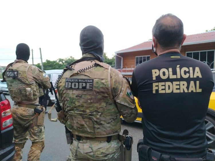 PF e PM combatem organização criminosa especializada em roubo a bancos
