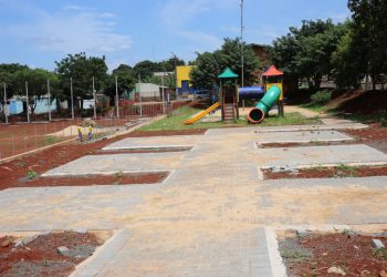 Prefeitura de Foz investe na construção de áreas de lazer no bairro Cidade Nova