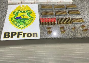 Operação Hórus: BPFron apreende quase 700 munições no oeste do estado