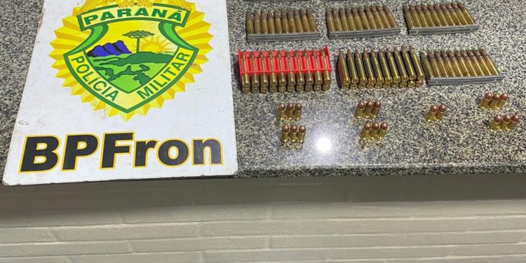 Operação Hórus: BPFron apreende quase 700 munições no oeste do estado