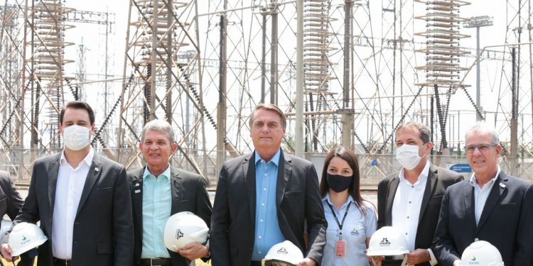 Em Foz, presidente Bolsonaro lança revitalização do sistema de alta tensão de Furnas