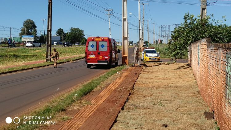 Homem é morto a tiros e outro fica gravemente ferido na Avenida Sérgio Gasparetto