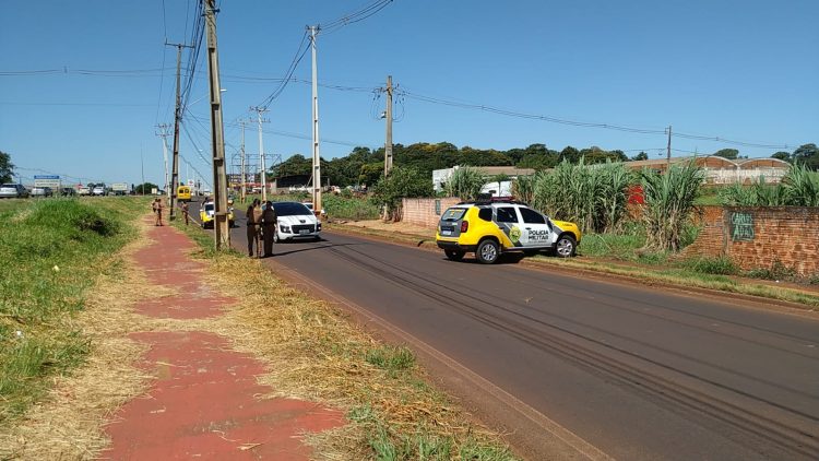 Homem é morto a tiros e outro fica gravemente ferido na Avenida Sérgio Gasparetto