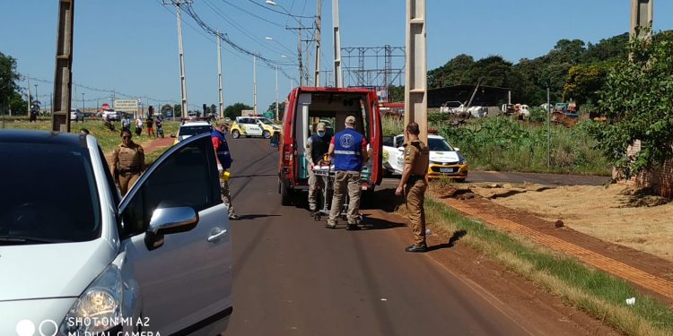 Homem é morto a tiros e outro fica gravemente ferido na Avenida Sérgio Gasparetto