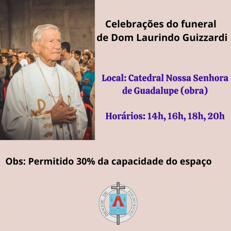 Prefeitura de Foz declara luto oficial de três dias pelo falecimento de Dom Laurindo