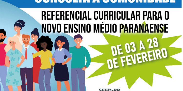 Novo Ensino Médio tem consulta à comunidade até 28 de fevereiro