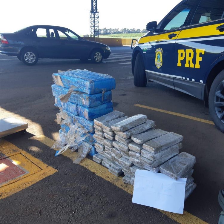 PRF apreende 150 toneladas de drogas no Paraná em 2020 e registra novo recorde histórico