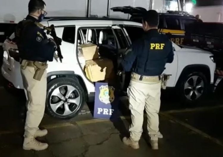 PRF apreende 150 toneladas de drogas no Paraná em 2020 e registra novo recorde histórico